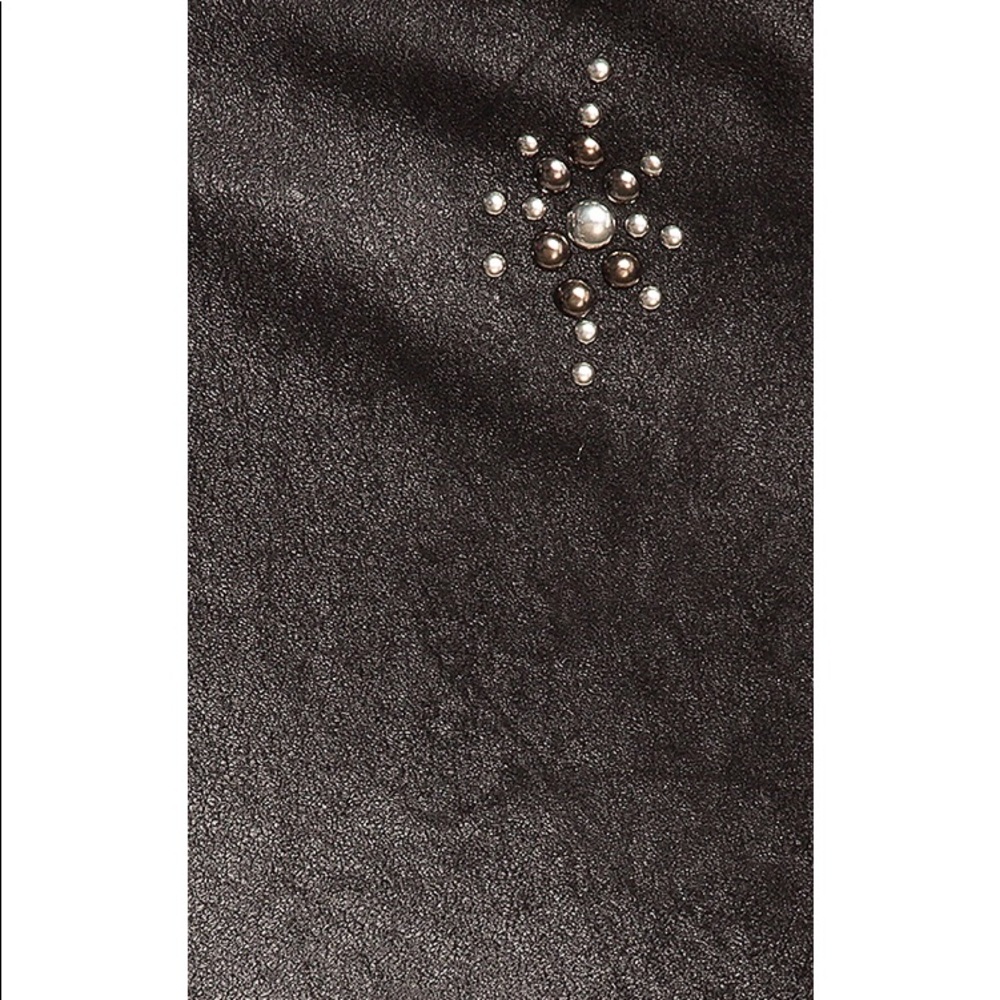 Free People Embellished Vegan Skinny Pant Black - Picture 6 of 12